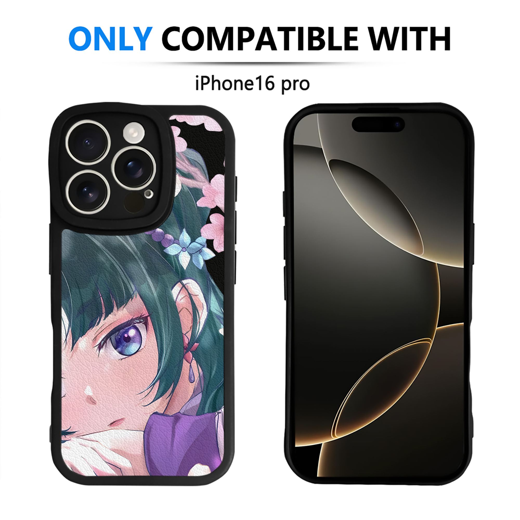 （画像用） 薬屋のひとりごと The Apothecary Diaries 【iPhone 16シリーズ対応】シリコンスマホケース（レザー調） 材質：シリコン